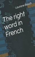 The right word in French