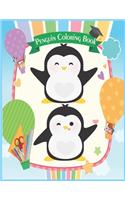 Penguin Coloring Book: All Ages Coloring Book with Beautiful Penguin Designs (Animal Books)