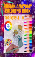 human anatomy coloring book for kids ages 4-8