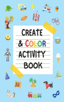 Create & Color Activity Book