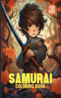 Samurai Coloring Book For Kids