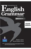 Fundamentals of English Grammar Interactive, Online Version, Student Access