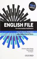 English File: Pre-Intermediate: Student's Book/Workbook MultiPack B with Oxford Online Skills