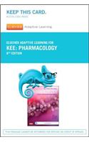 Elsevier Adaptive Learning for Pharmacology (Access Code)