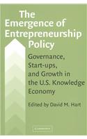 Emergence of Entrepreneurship Policy