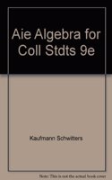 AIE ALGEBRA FOR COLL STDTS 9E