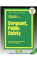 Sergeant, Public Safety