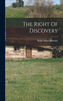 Right Of Discovery