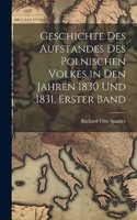 Geschichte Des Aufstandes Des Polnischen Volkes in Den Jahren 1830 Und 1831, Erster Band