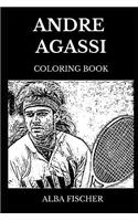 Andre Agassi Coloring Book