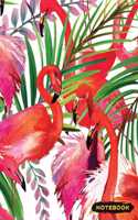 Notebook: (Designer Flamingo)