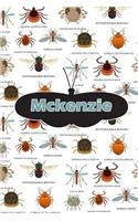 McKenzie: Bug Insect Handwriting for K-3 Students Practice Paper Book Notebook Journal Book 120 Pages 6x9