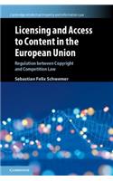 Licensing and Access to Content in the European Union