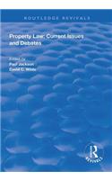Property Law: Current Issues and Debates
