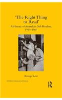 ‘The Right Thing to Read’
