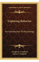 Exploring Behavior