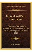 Personal And Party Government