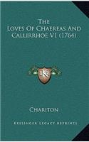 The Loves Of Chaereas And Callirrhoe V1 (1764)