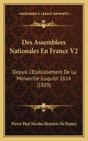 Des Assemblees Nationales En France V2