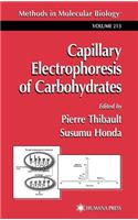 Capillary Electrophoresis of Carbohydrates. Methods in Molecular Biology, Volume 213.