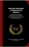 Merriam Genealogy in England and America