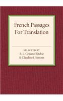 French Passages for Translation