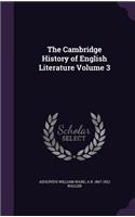 The Cambridge History of English Literature Volume 3