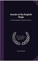 Annals of the English Stage