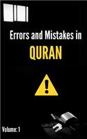 Errors and Mistakes in Quran