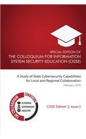 Special Edition Of The Colloquium For Information System Security Education
