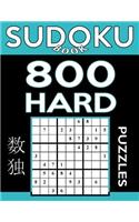 Sudoku Book 800 Hard Puzzles