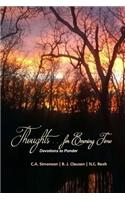 Thoughts for Evening Time