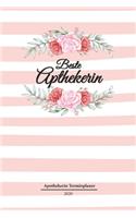 Apothekerin Terminplaner 2020: Geschenk Wochenplaner, Terminkalender 2020 für Ausbildung, Beruf, Kita, Kindergarten, Kindergärtnerin. Geschenkidee zu Weihnachten unter 10 Euro als