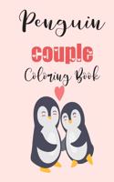 Penguin Couple Coloring Book