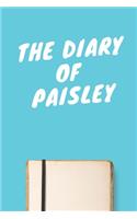 The Diary Of Paisley A beautiful personalized