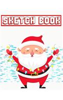 Sketch Book For Drawing Christmas Gift Guide: Art Blank Page Sketch Book - This - Fun # Pretty Size 8.5 X 11 Inch 110 Page Fast Prints Special Gifts.