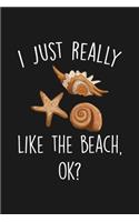 I Just Really Like The Beach Ok