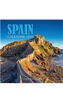 Spain Calendar 2020: 16 Month Calendar