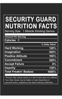 Security Guard Nutrition Facts