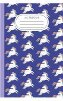 Unicorn Notebook: Fun Unicorn Gift Journal For Boys Girls and Adult Unicorn-Lovers