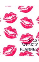 2020 Weekly Planner: Full week on 1 page 8.5 x 11