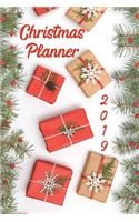 Christmas Planner 2019: Holiday Party Organizer, Shopping Lists, Budget, Christmas Cards, Meal Planner and Grocery List