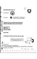Design and Test Criteria for Increased Energy-Absorbing Seat Effectiveness