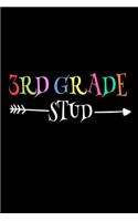 3rd Grade Stud: School Writing Activity Book For Third Grade Students