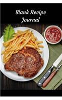 Blank Recipe Journal: Recipe Books to Write In, Recipe Organizer, Blank Cookbook, Recipe Notebook, Homemade Recipe Book, Blank Recipe Book. Breakfast Recipes