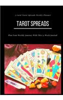 Tarot Spreads - 3 Card Spread Weekly Planner: Plan Your Weekly Journey with This 52 Week Journal, Tarot of Marseilles