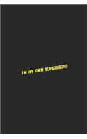 Journal: A Superhero Themed Notebook Journal for Your Everyday Needs