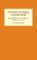 Index of Middle English Prose
