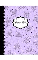 Sermon Notes: Lavender Rosevine Bouquet Sermon Notes 100 Sheets (200 Pages)