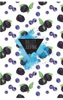 Bullet Journal: Sweet Mulberry and Grape: Notebook Bullet Journal Dotted Grid, 100 Pages (5.5 X 8.5)